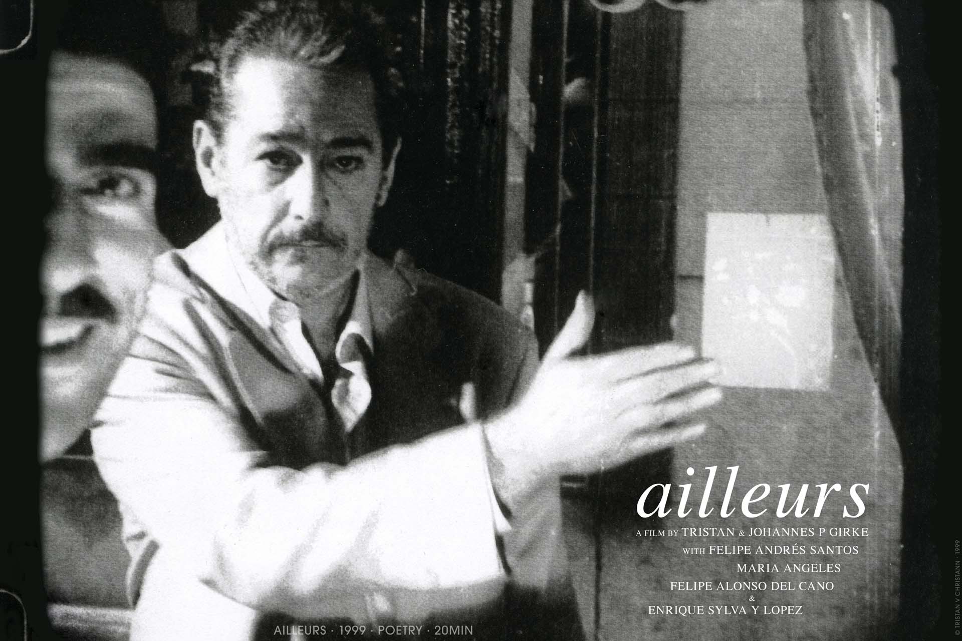 Tristan V Christann, ailleurs, film, poetry, 1999, Madrid, Spain, Albert Camus, The Fall, The Stranger